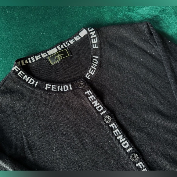 Authentic Fendi Sweater Coat - Picture 5 of 12